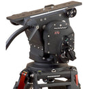 OConnor Ultimate 2575D Head & Cine HD Mitchell Top Plate Tripod System with Floor Spreader