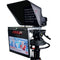 Fortinge 17" Studio Prompter Set with HDMI, BNC, VGA, SDI, and NDI Inputs (High Brightness)