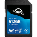 OWC 512GB Atlas Pro UHS-II SDXC Memory Card