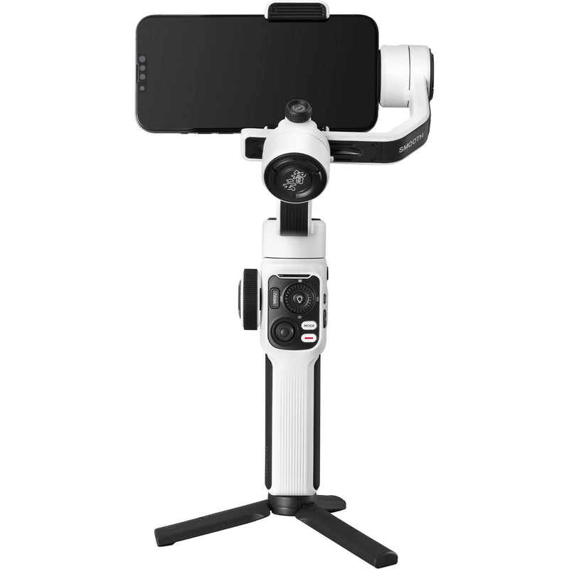 Zhiyun SMOOTH 5S Pro Smartphone Vlogging Stabilizer with 360&deg; Rotation (White)