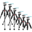 Neewer M521 Desktop Mini Tripod with Arca-Type Ball Head (19.7")