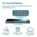 TP-Link JetStream TL-SG1428PE 26-Port Gigabit PoE+ Compliant Managed Network Switch with SFP