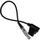 Kondor Blue D-Tap to Straight 2-Pin LEMO-Type Power Cable for RED KOMODO (10")