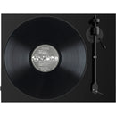 Pro-Ject Audio Systems E1 Phono Manual Two-Speed Turntable (Piano Black)