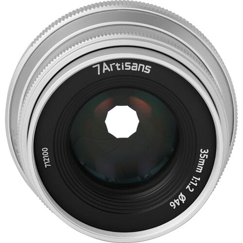 7artisans Photoelectric 35mm f/1.2 Mark II Lens for FUJIFILM X (Silver)