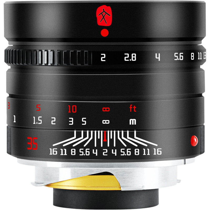 7artisans Photoelectric 35mm f/2 Mark II Lens for Leica M (Black)