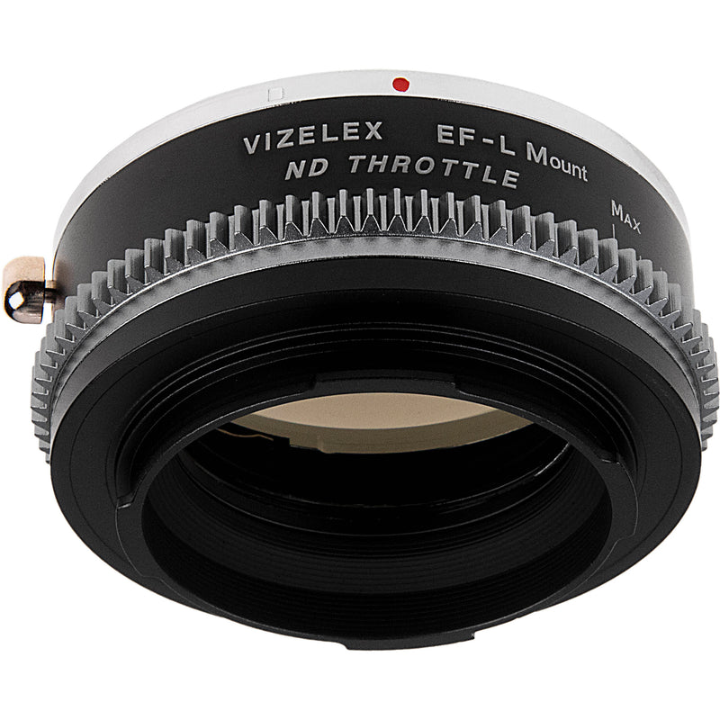 FotodioX Vizelex ND Throttle Lens Adapter Compatible with Canon EOS (EF / EF-S) DSLR Lens to Select L-Mount Alliance Cameras