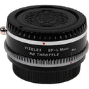 FotodioX Vizelex ND Throttle Lens Adapter Compatible with Canon EOS (EF / EF-S) DSLR Lens to Select L-Mount Alliance Cameras