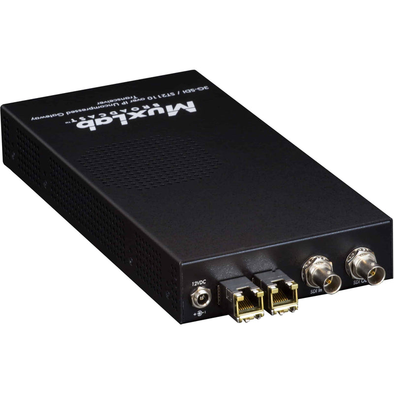 MuxLab 3G-SDI/ST2110 over IP UTP Gateway Transceiver