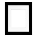 MCS Framatic Metro Frame with 11 x 14" Glass and 8 x 10" Mat (Black)