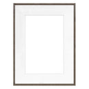 MCS Framatic Woodworks Frame with 18 x 24" Glass & 12 x 18" Mat Opening (Barn Gray)