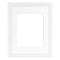 MCS Framatic Modern Frame with 11 x 14" Glass and 8 x 10" Mat (White)