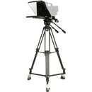 ikan Professional 15" High-Bright Teleprompter with Tripod and Dolly Travel Kit (SDI)