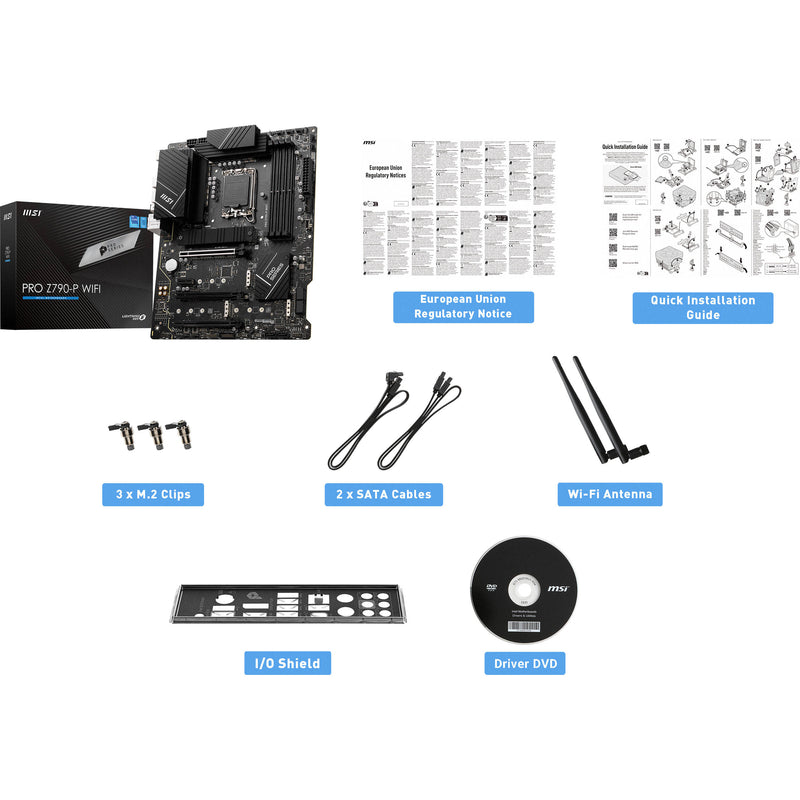 MSI PRO Z790-P WIFI LGA 1700 ATX Motherboard