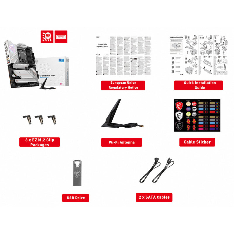 MSI MPG Z790 EDGE WIFI LGA 1700 ATX Motherboard