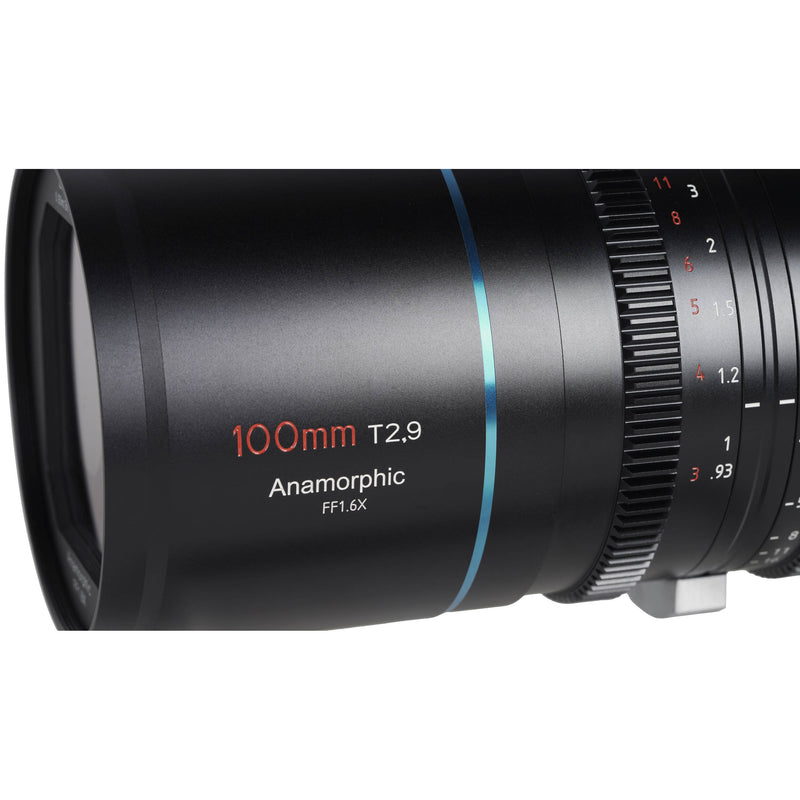 Sirui 100mm T2.9 1.6x Full-Frame Anamorphic Lens (E-Mount)