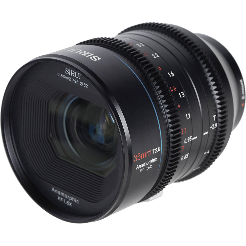 Sirui 35mm T2.9 1.6x Full-Frame Anamorphic Lens Kit with 1.25x Anamorphic Adapter (L Mount)