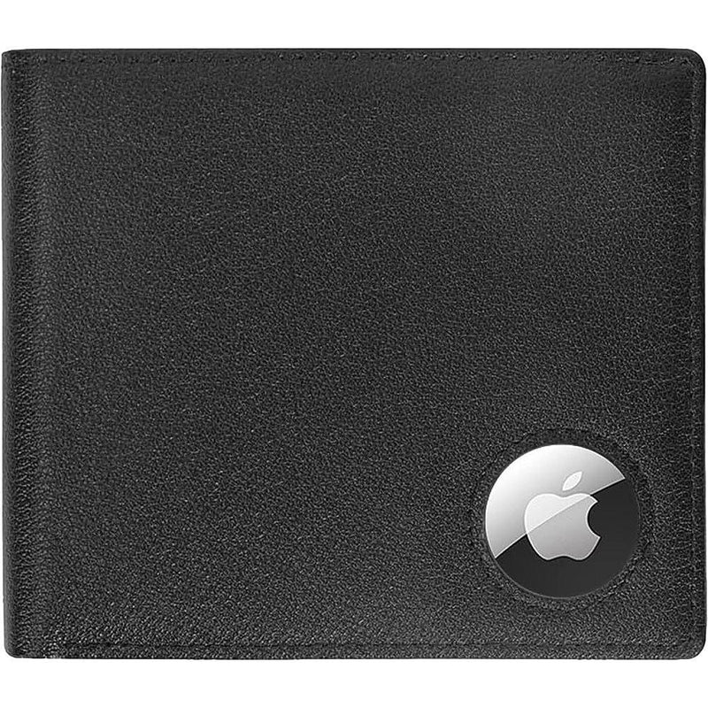 Sahara Case Leather Wallet for Apple AirTag (Black)