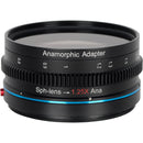 Sirui 35mm T2.9 1.6x Full-Frame Anamorphic Lens Kit with 1.25x Anamorphic Adapter (E Mount)