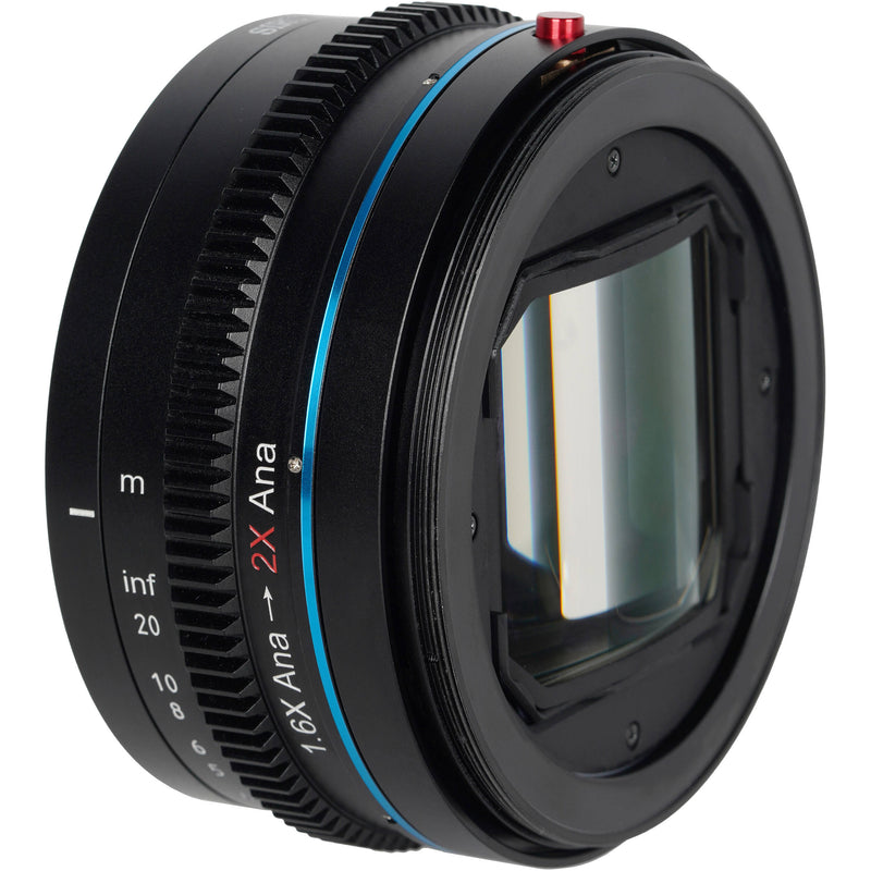 Sirui 35mm T2.9 1.6x Full-Frame Anamorphic Lens Kit with 1.25x Anamorphic Adapter (L Mount)