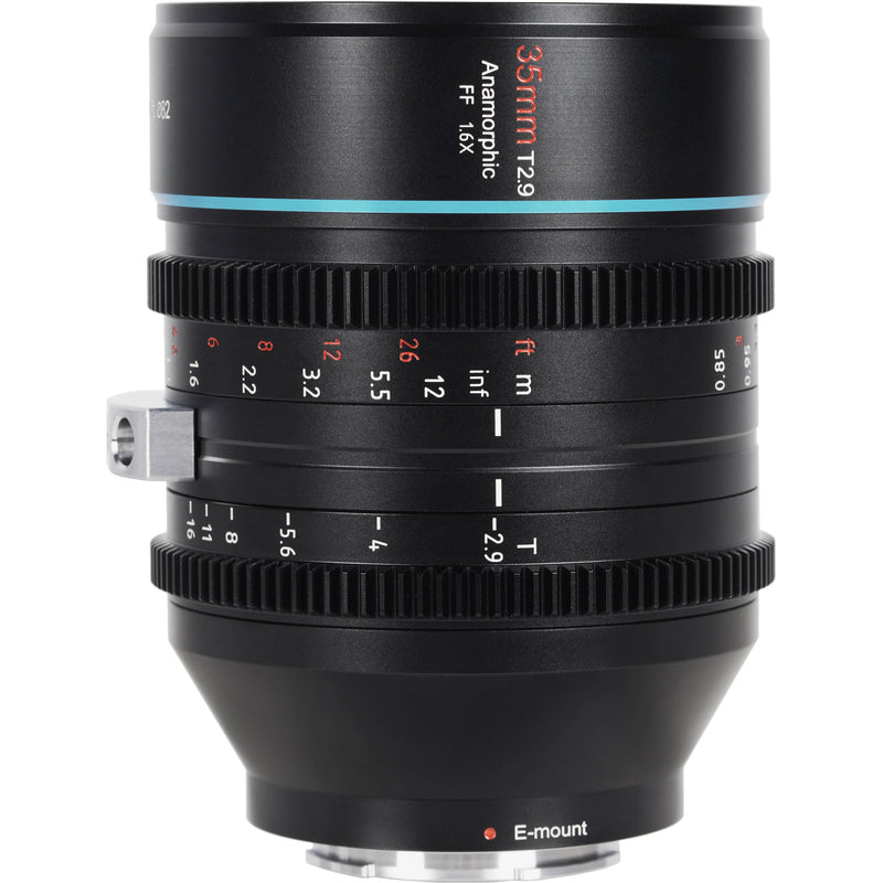 Sirui T2.9 1.6x Full-Frame Anamorphic 4-Lens Set (35/50/75/100mm, E-Mount)