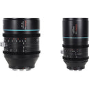 Sirui T2.9 1.6x Full-Frame Anamorphic 2-Lens Set (35 & 100mm, E-Mount)