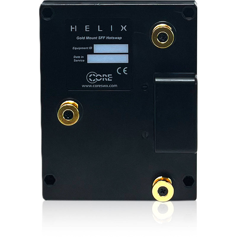 Core SWX Helix Retrofit Plates for Teradek MAX Transmitters (Gold&nbsp;Mount)