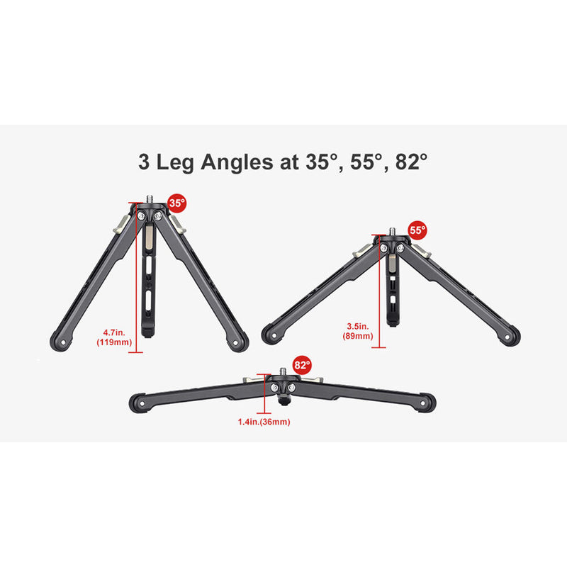 Sunwayfoto Aluminum Alloy Table Top Tripod