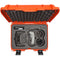 Nanuk Hard Case with Insert for DJI Avata FPV, Goggles & Controller (Orange)