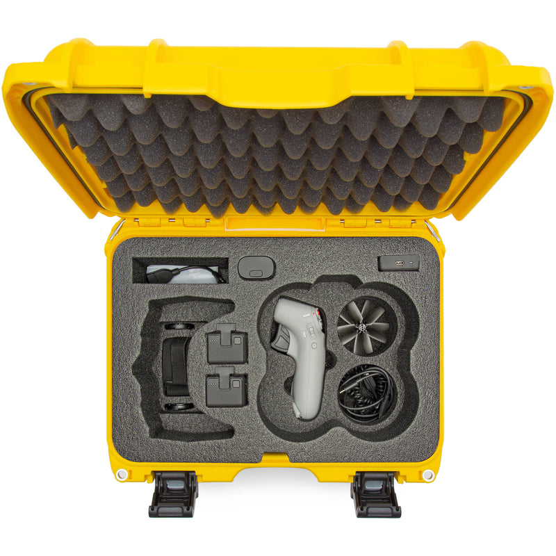 Nanuk Hard Case with Insert for DJI Avata FPV, Goggles & Controller (Yellow)