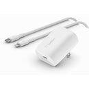 Belkin BoostCharge 20W USB-C PD Wall Charger with USB-C/Lightning Cable