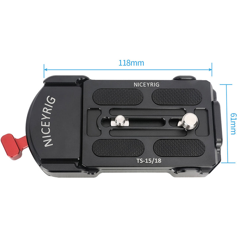 Niceyrig Universal QR Touch-and-Go Baseplate