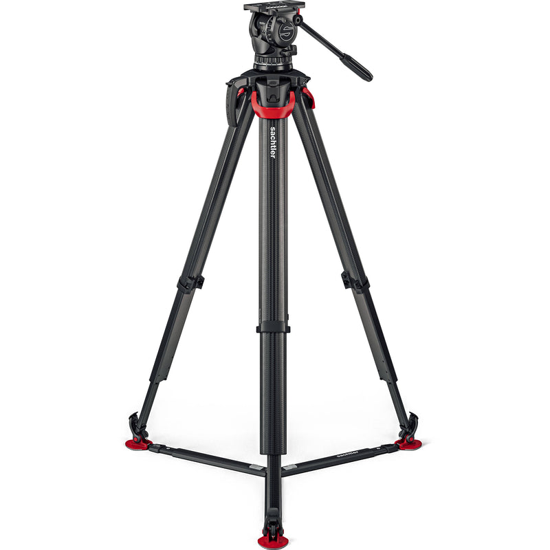 Sachtler System aktiv10T & flowtech 100 with Ground Spreader