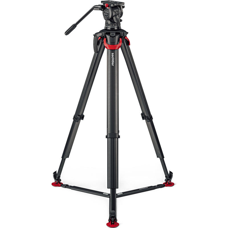 Sachtler System aktiv10T & flowtech 100 with Ground Spreader