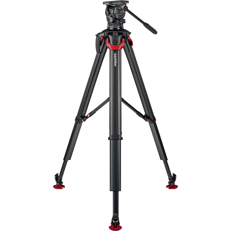 Sachtler System aktiv10T & flowtech 100 with Mid-Level Spreader