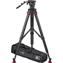 Sachtler System aktiv12T & flowtech 100 with Mid-Level Spreader