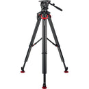 Sachtler System aktiv12T & flowtech 100 with Mid-Level Spreader