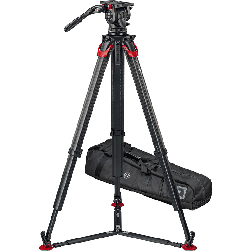 Sachtler System aktiv14T & flowtech 100 with Ground Spreader