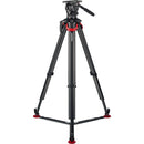 Sachtler System aktiv14T & flowtech 100 with Ground Spreader