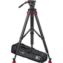 Sachtler System aktiv14T & flowtech 100 with Mid-Level Spreader