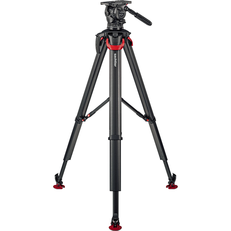 Sachtler System aktiv14T & flowtech 100 with Mid-Level Spreader