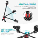 Neewer 79" Multifunctional Aluminum Tripod