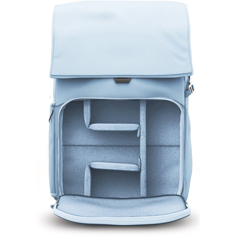 Brevite The Runner Camera Backpack (Misty Blue)