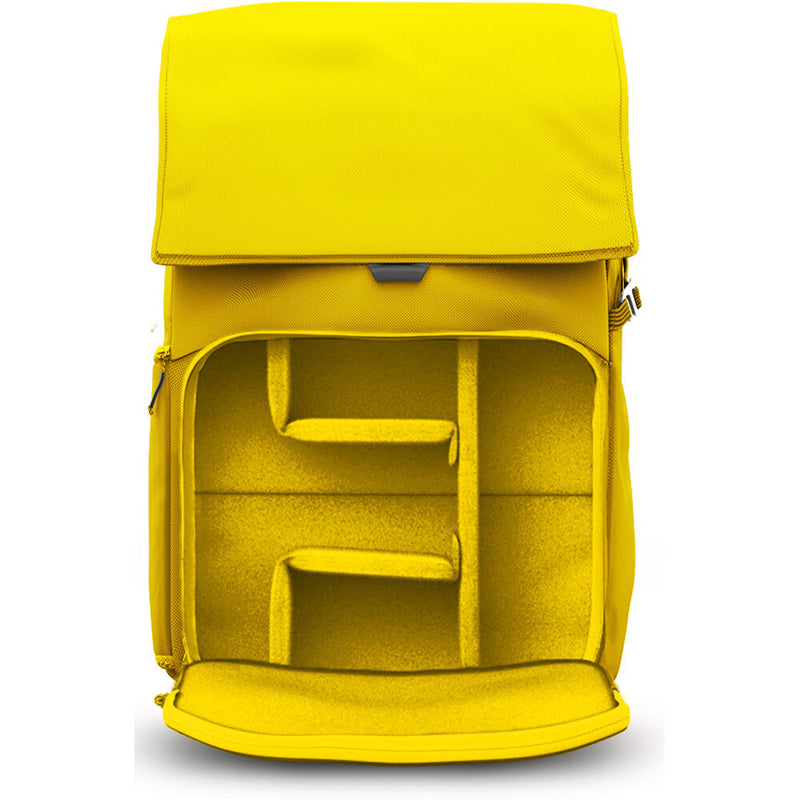 Brevite The Runner Camera Backpack (Lemon Yellow)