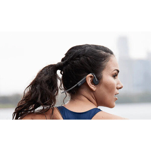 SHOKZ OpenMove Wireless Open-Ear Headphones (Slate Gray)