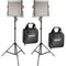 Neewer Dimmable Bi-Color 480 LED Video 2-Light Kit with Stands