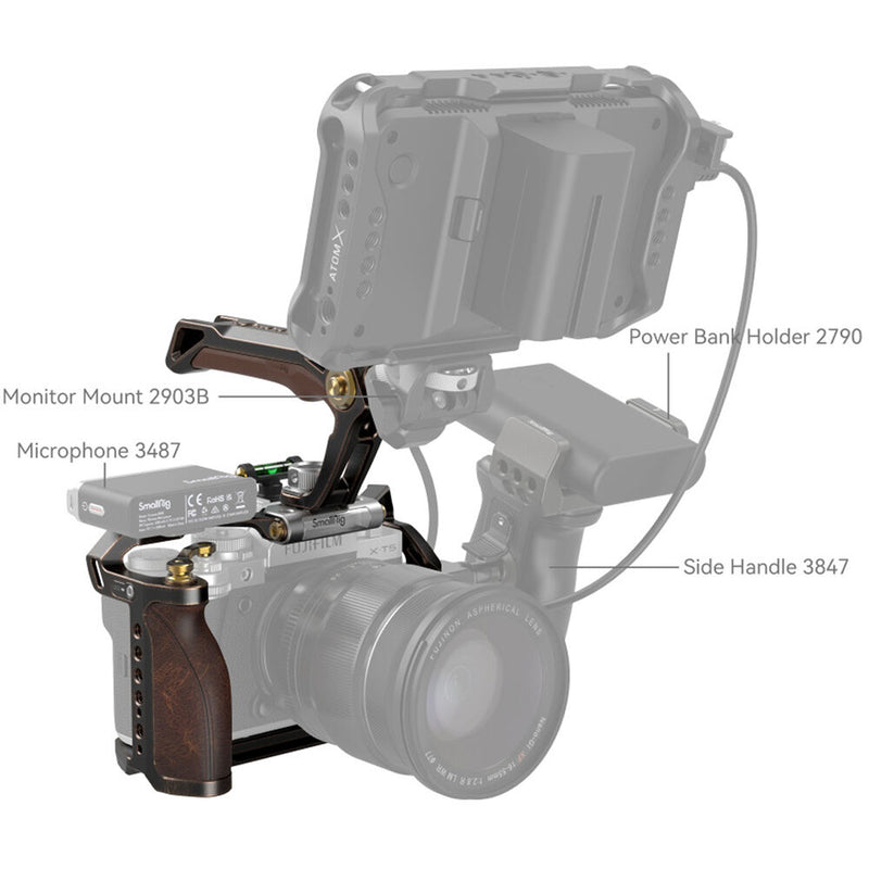 SmallRig Retro-Style Camera Cage Kit for FUJIFILM X-T5