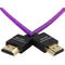 Kondor Blue High-Speed HDMI Cable (Purple, 18")