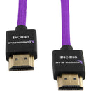 Kondor Blue High-Speed HDMI Cable (Purple, 18")