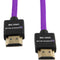 Kondor Blue High-Speed HDMI Cable (Purple, 18")